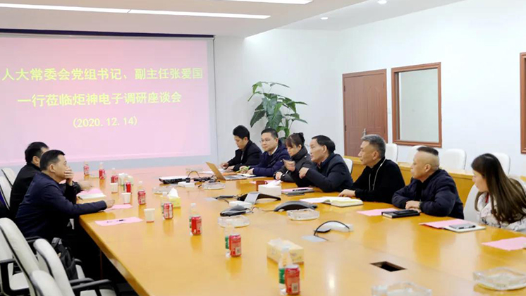 郴州市人大常委會(huì)黨組書記、副主任張愛國(guó)到炬神電子調(diào)研安全生產(chǎn)工作